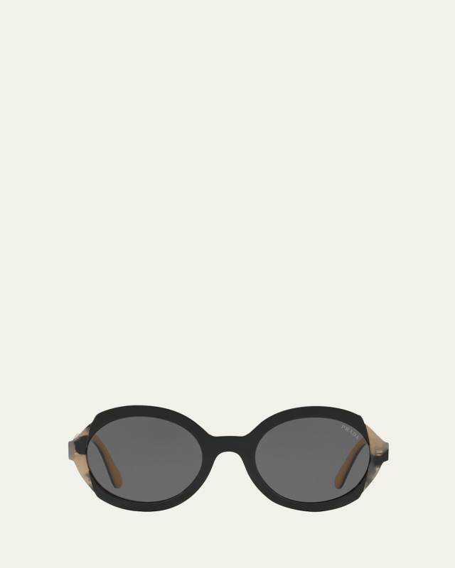 Mirrored Acetate Sunglasses